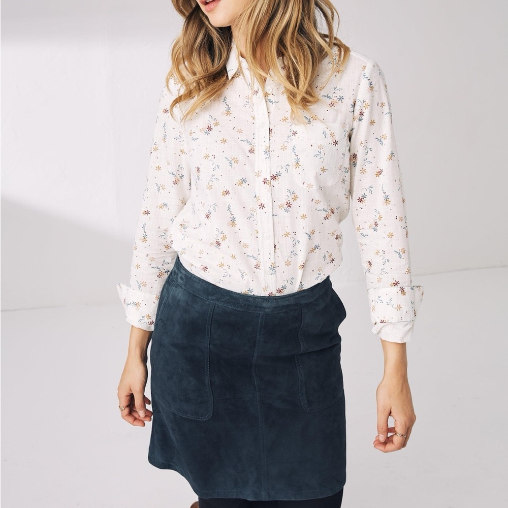 NWT Fat Face Olivia Nordic Ditsy Shirt